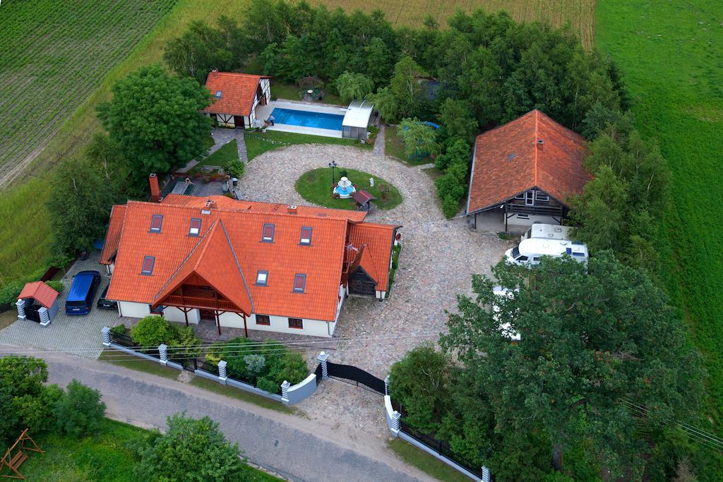 Dworek Mazurski Lizer Stręgielek Exteriér fotografie