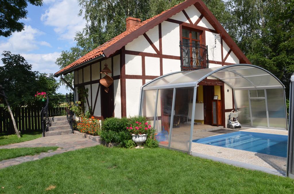 Dworek Mazurski Lizer Stręgielek Exteriér fotografie