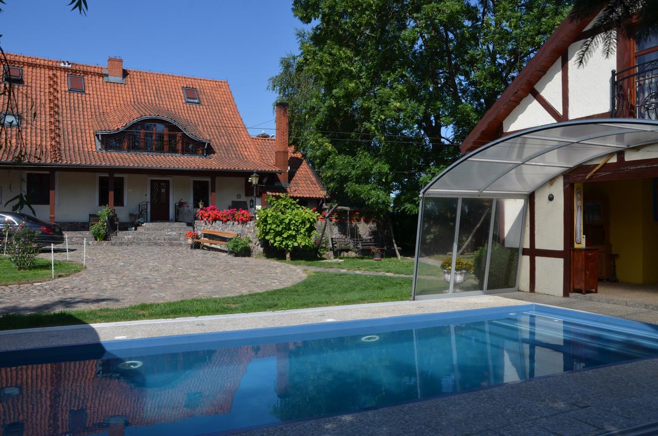 Dworek Mazurski Lizer Stręgielek Exteriér fotografie
